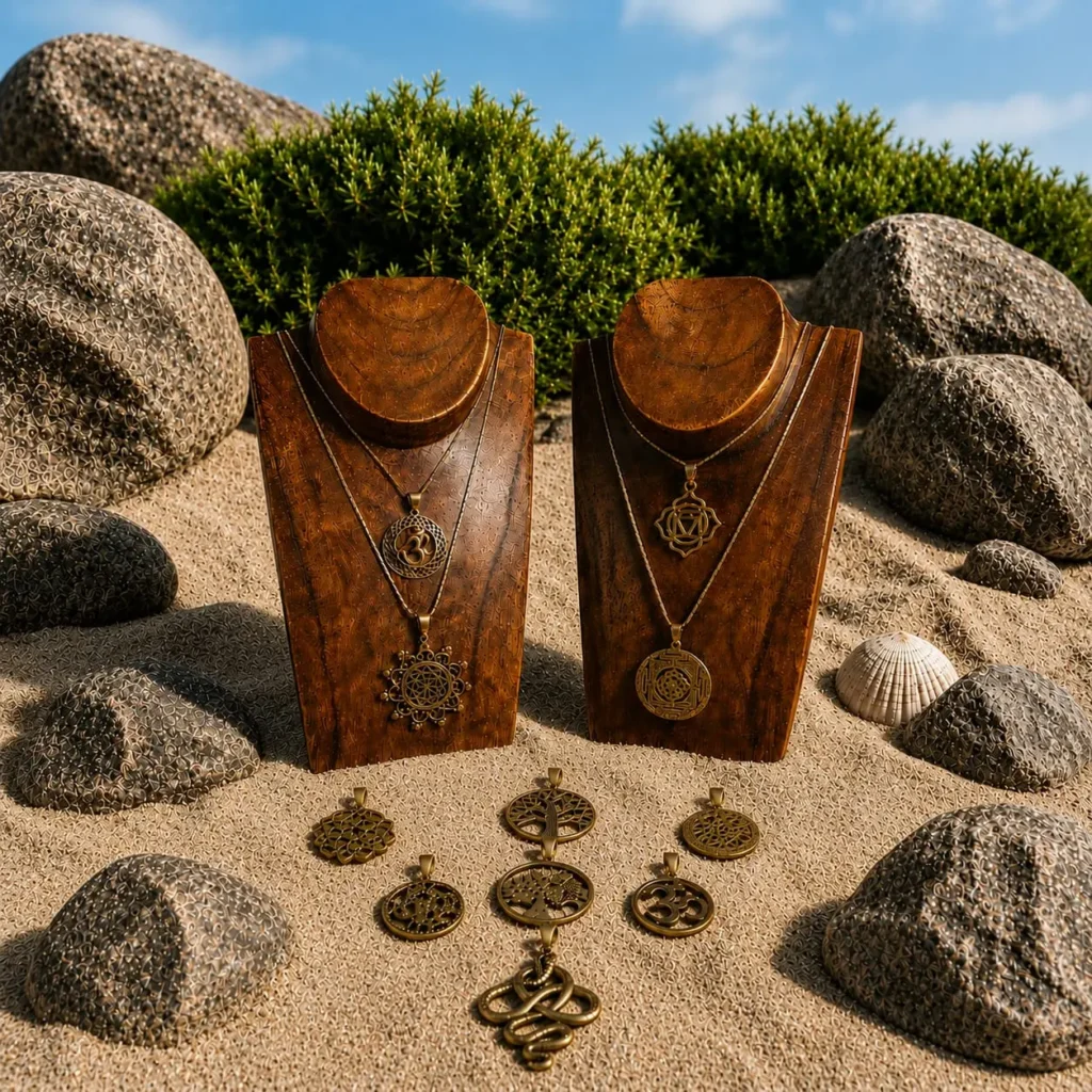 Pendentifs en laiton tribalvibes
