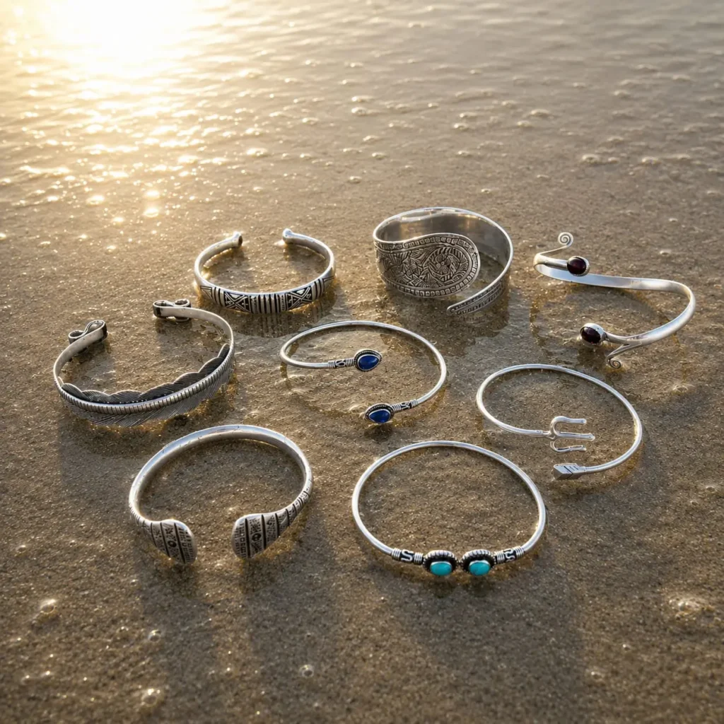 Bracelets plaqués argent-tribalvibes