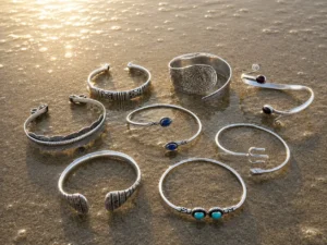 Bracelets plaqués argent
